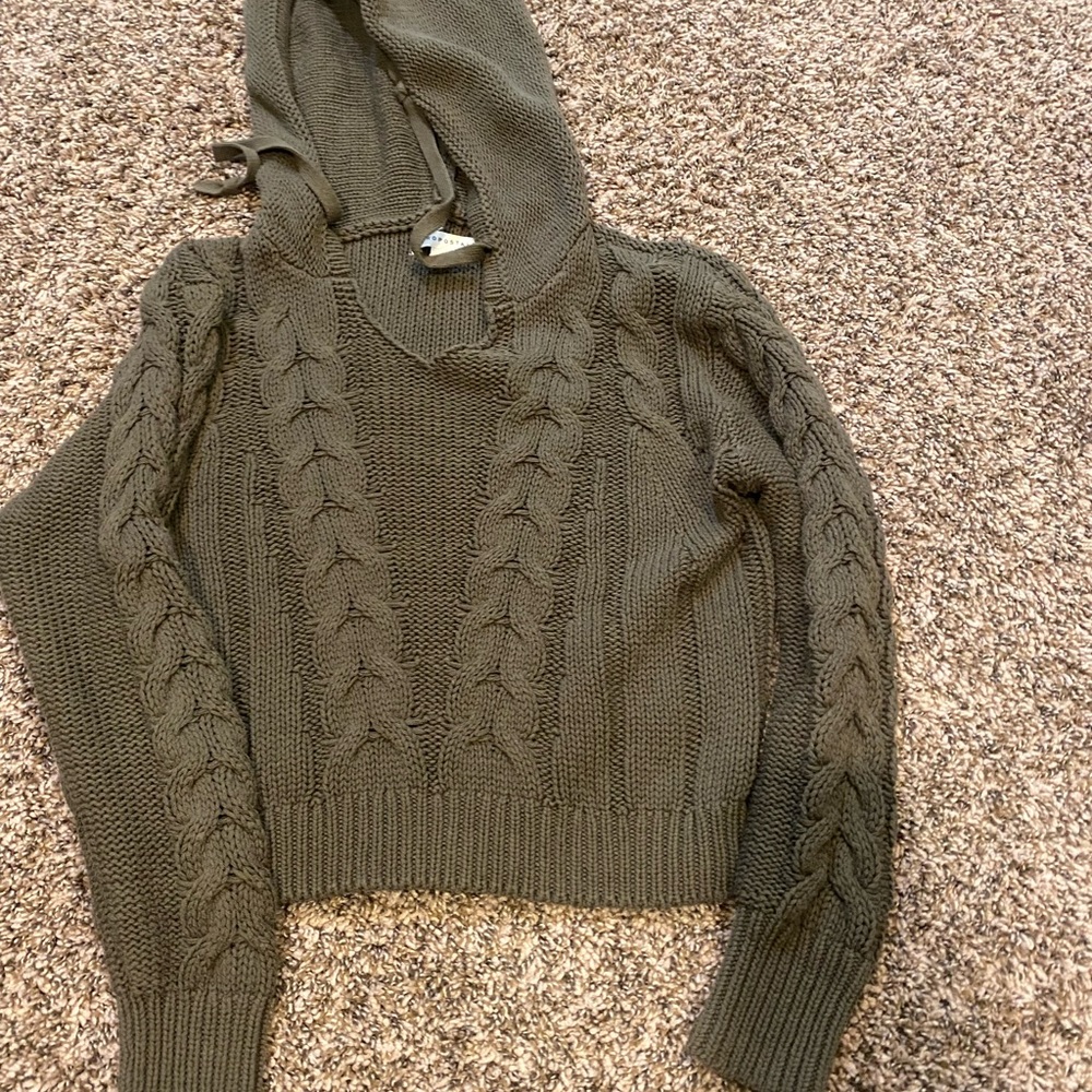 Hooded sweater